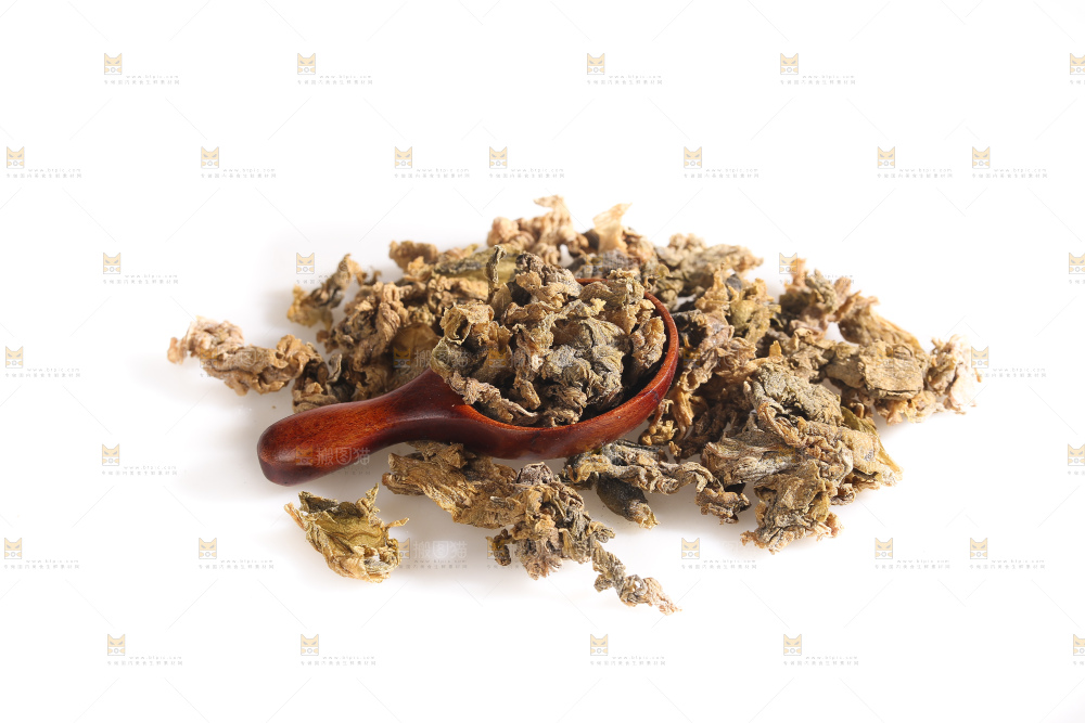 白底上的梅干菜