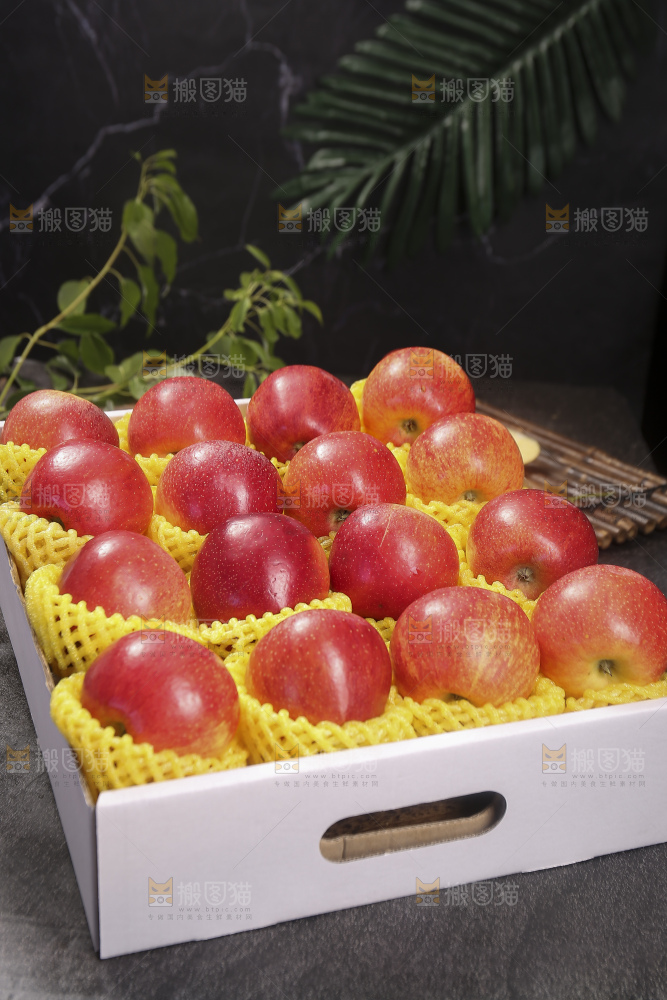 深底上的高原红苹果