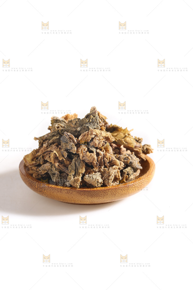 白底上的梅干菜