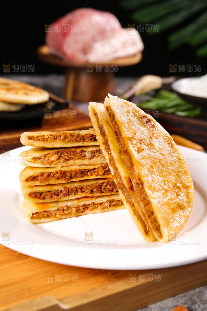 深底上的牛肉馅饼