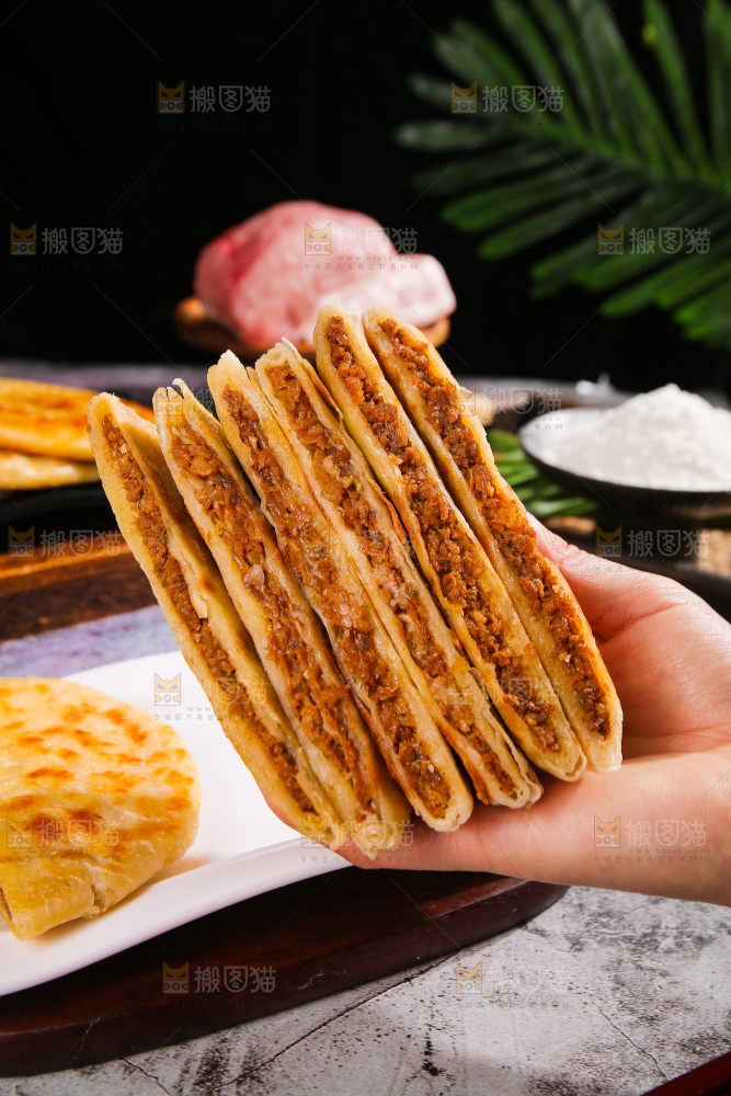 深底上的牛肉馅饼