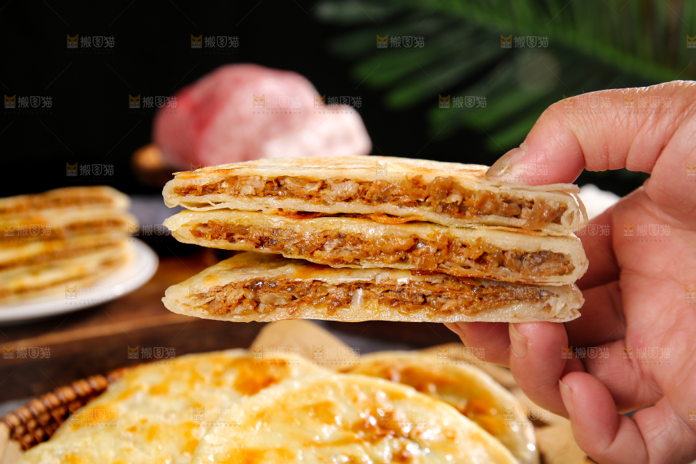 深底上的牛肉馅饼