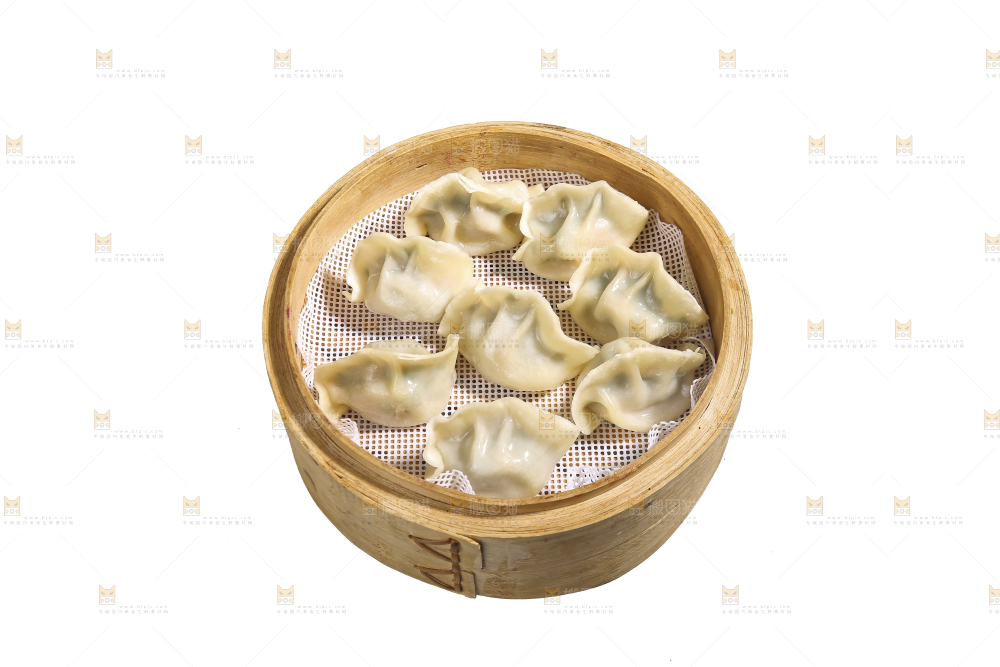 盘子里的手工水饺