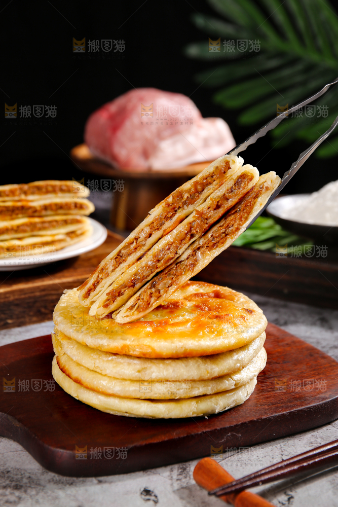 深底上的牛肉馅饼
