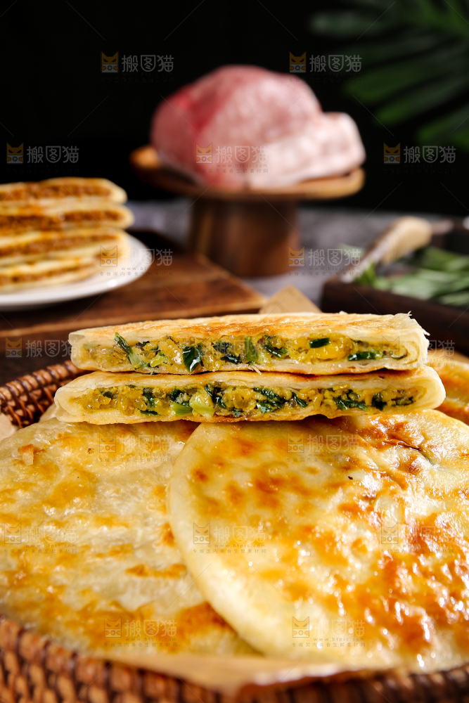 深底上的牛肉馅饼