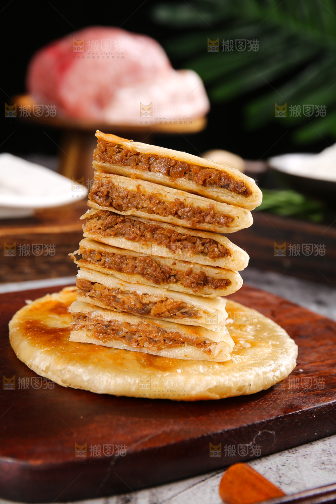 深底上的牛肉馅饼