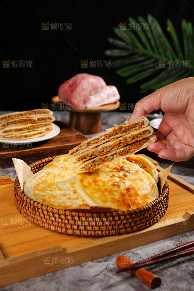 深底上的牛肉馅饼