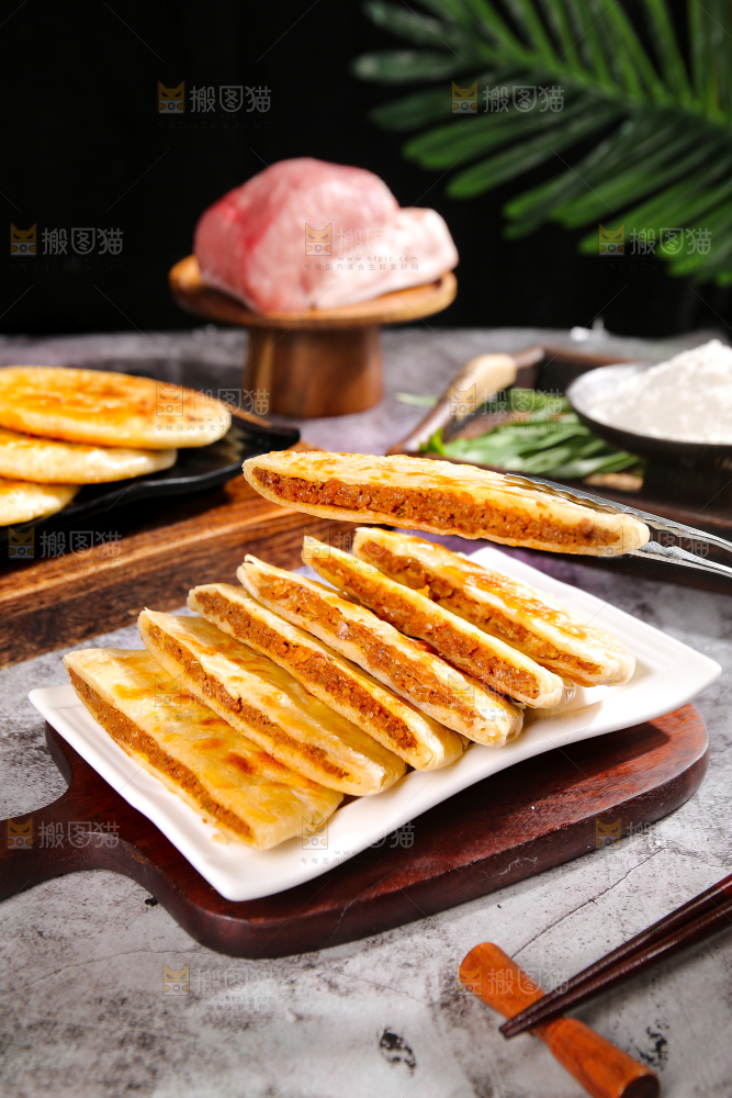 深底上的牛肉馅饼