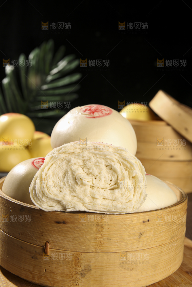 深底上的白面馒头
