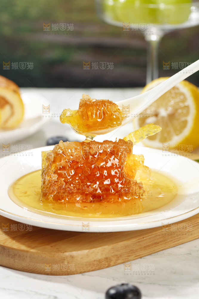 浅底上的蜂巢蜜