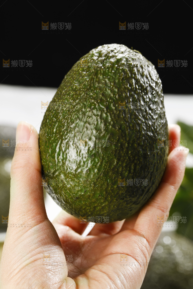 浅底上的牛油果
