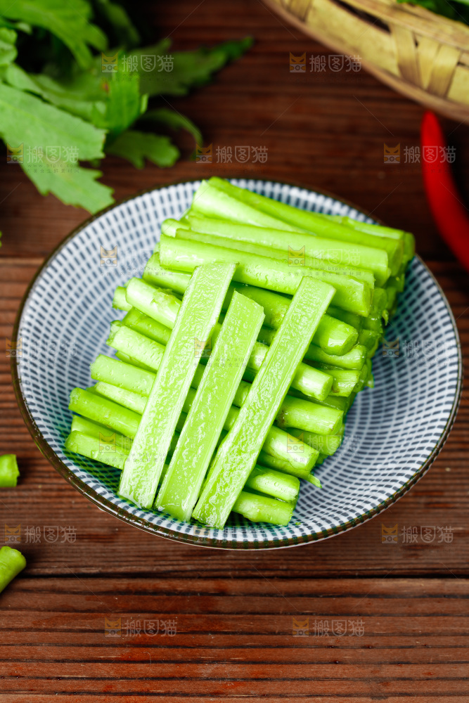 木底上的江西藜蒿