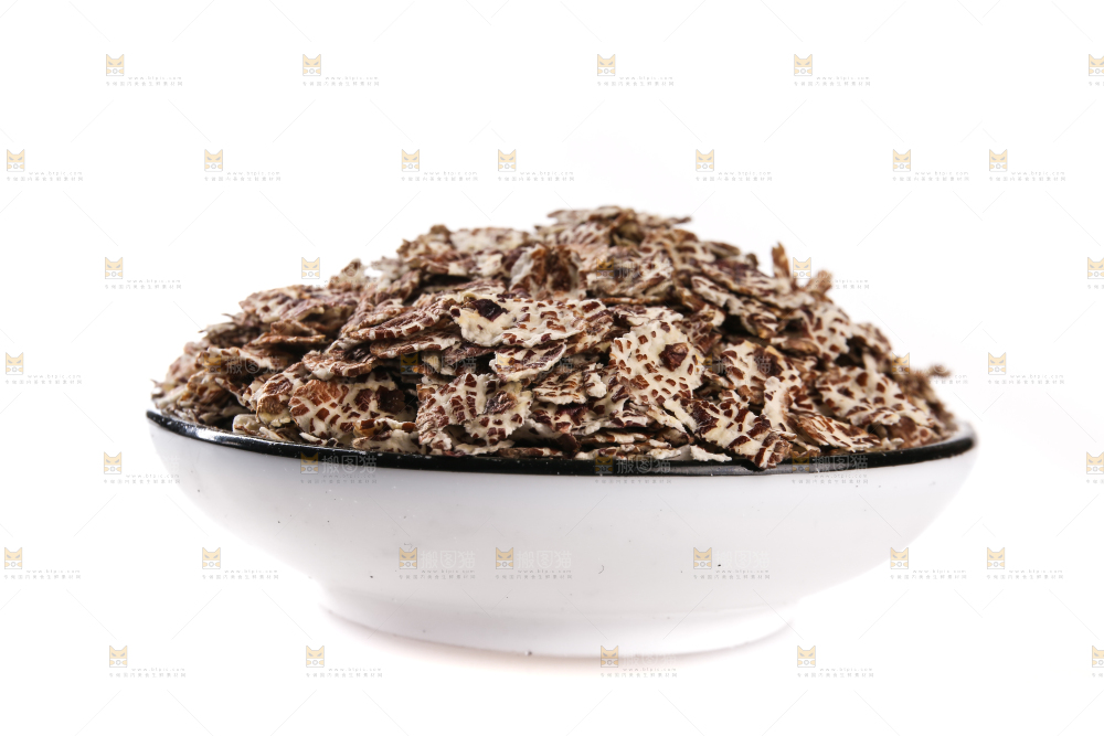 白底上的十谷燕麦片