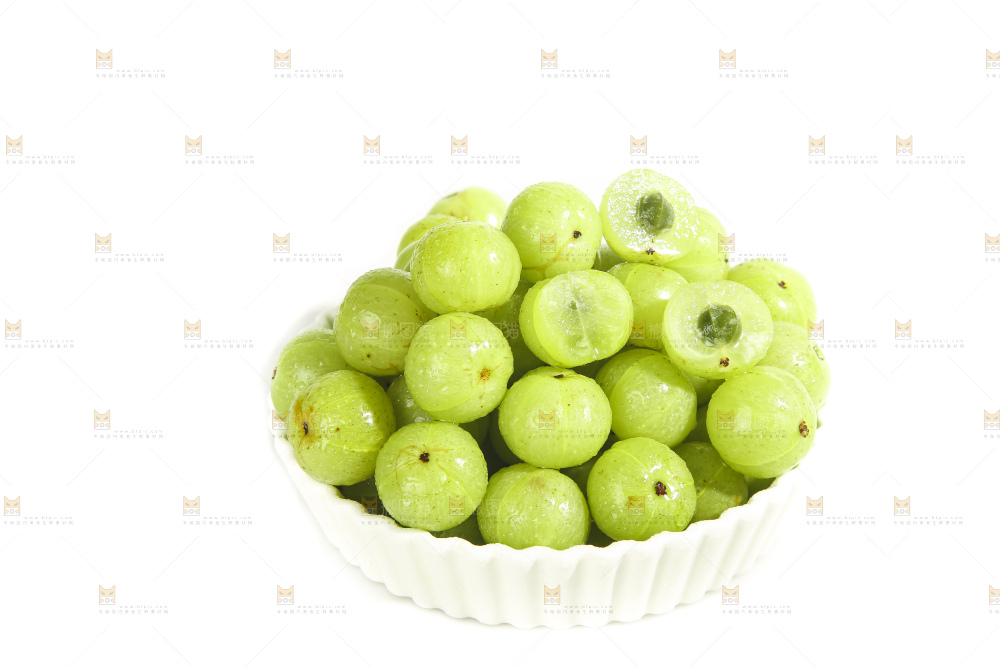 白底上的潮汕油甘果