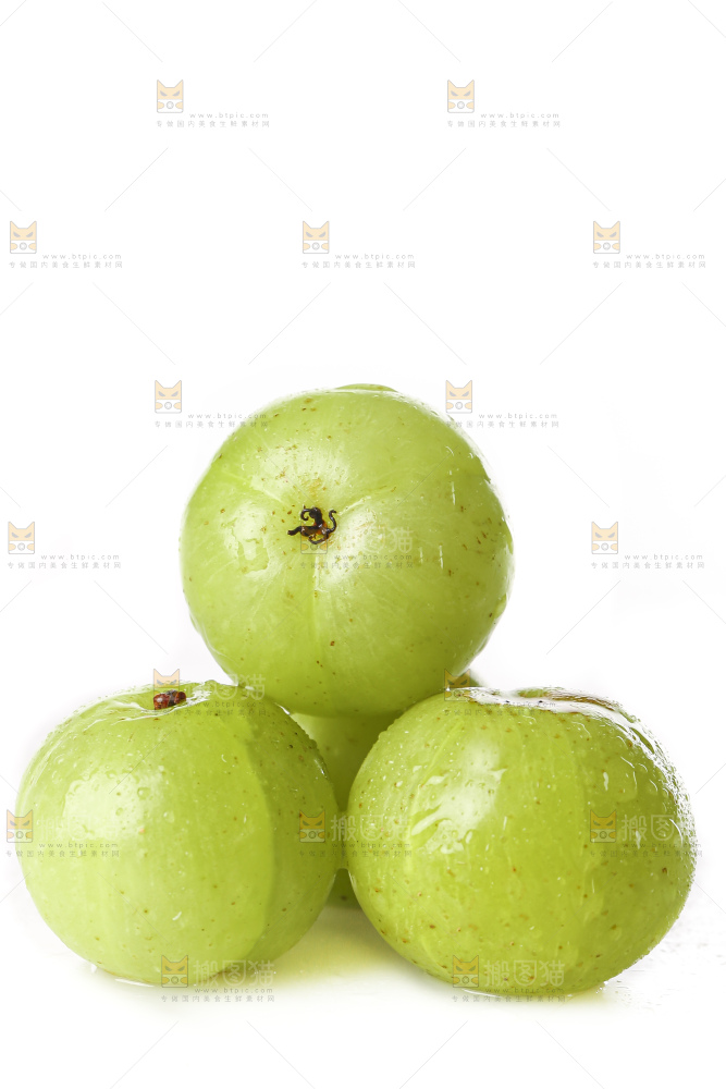 白底上的潮汕油甘果