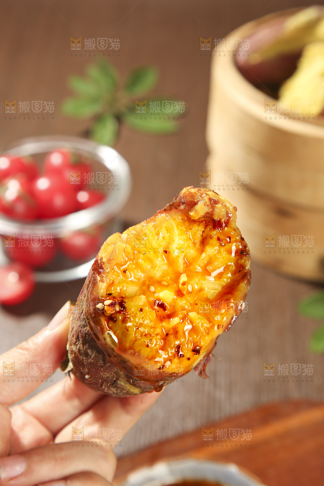 深底上的板栗红薯