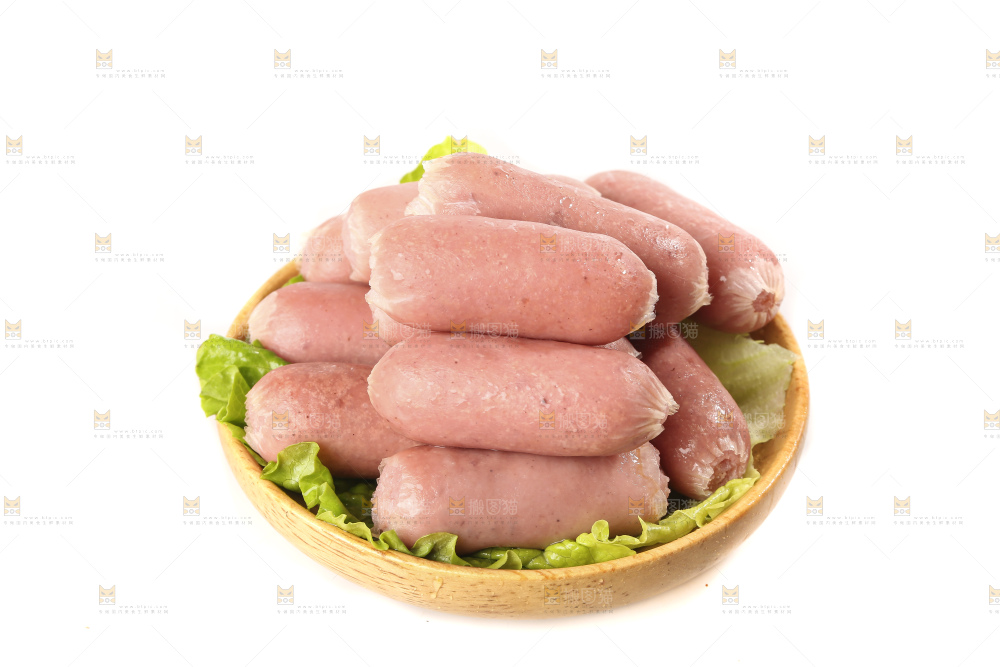 白底上的火锅丸子