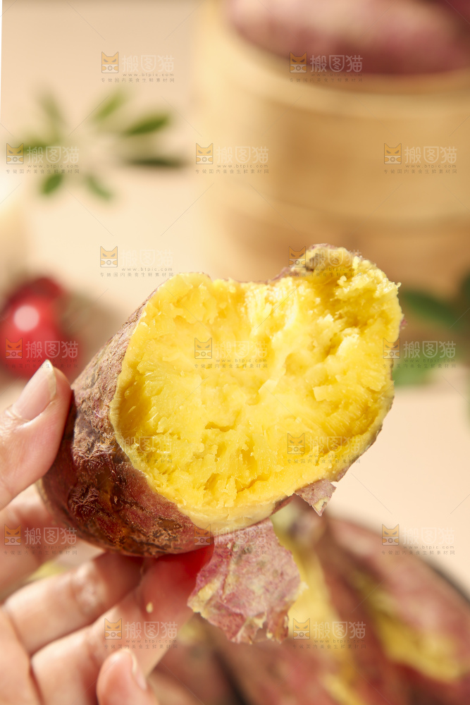 深底上的板栗红薯