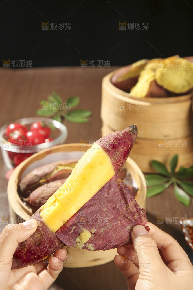 深底上的板栗红薯