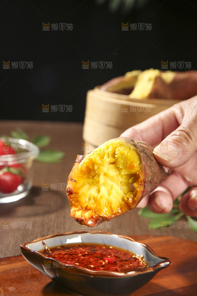 深底上的板栗红薯