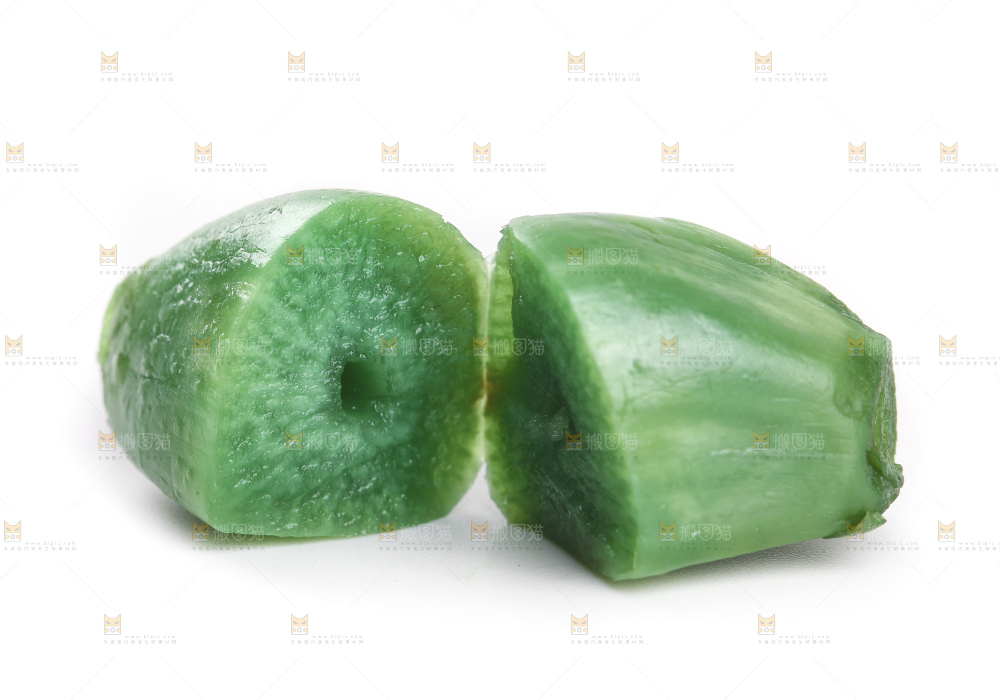 白底上的腊八蒜