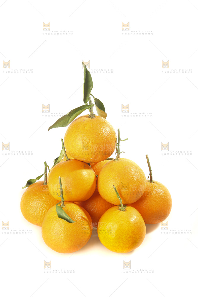 白底上的爱媛果冻橙
