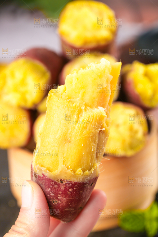 深底上的板栗红薯