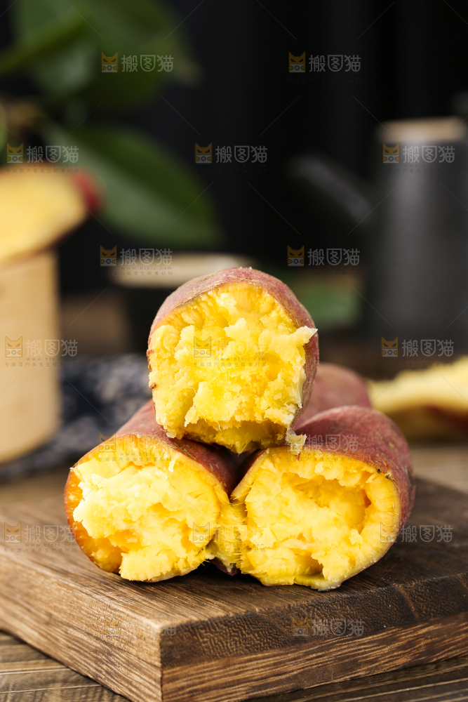 深底上的板栗红薯
