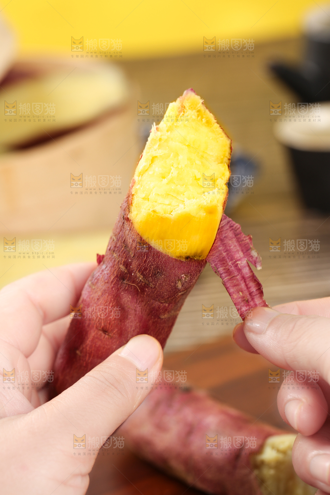 深底上的板栗红薯