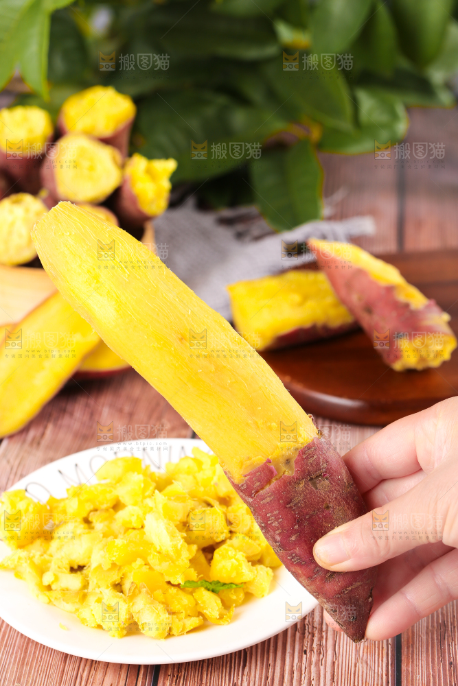 深底上的板栗红薯