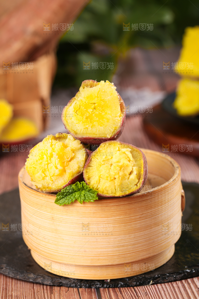 深底上的板栗红薯