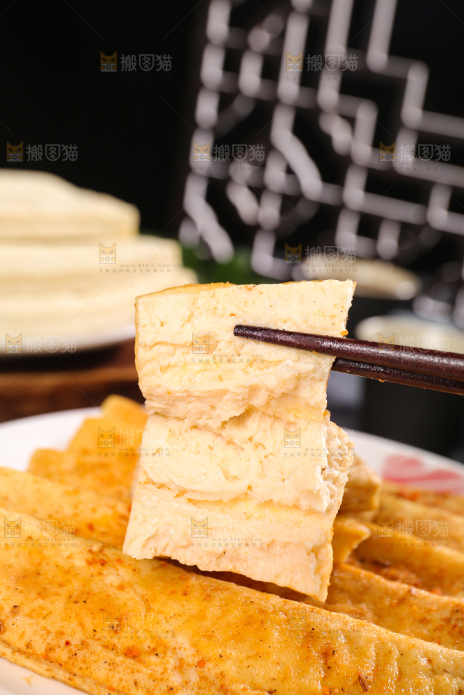 深底上的包浆豆腐