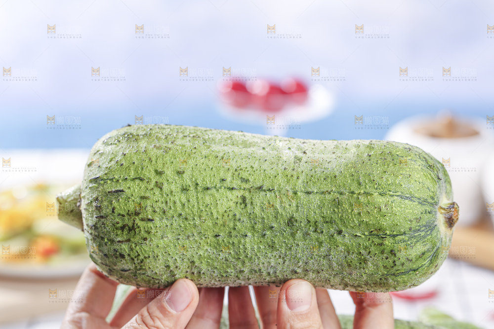 浅底上的肉丝瓜