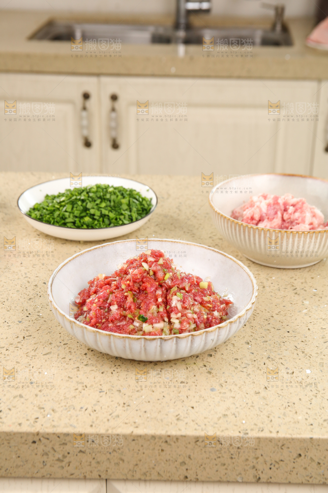 手工牛肉饺子制作