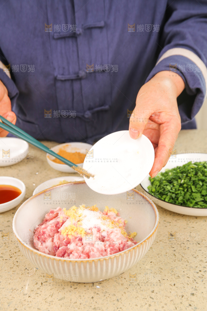 手工牛肉饺子制作