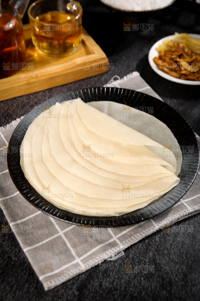 深底上的筋饼皮