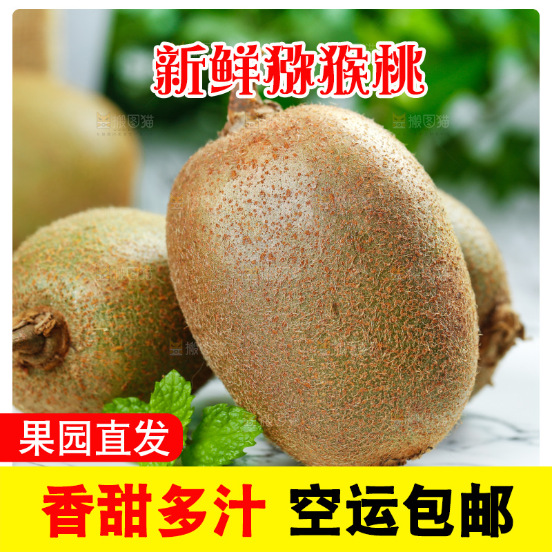 盘子里放着绿心猕猴桃