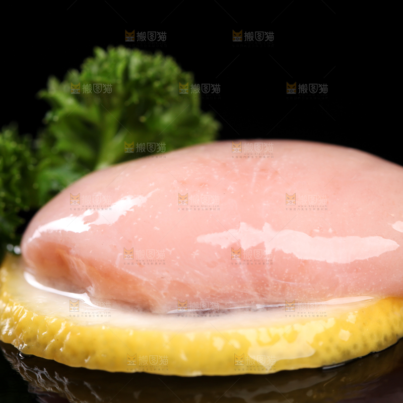 黑底上的鸡腰子