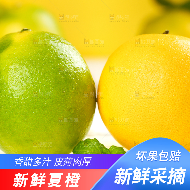 盘子里放着脐橙