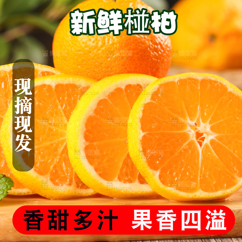 木底上摆放着椪柑