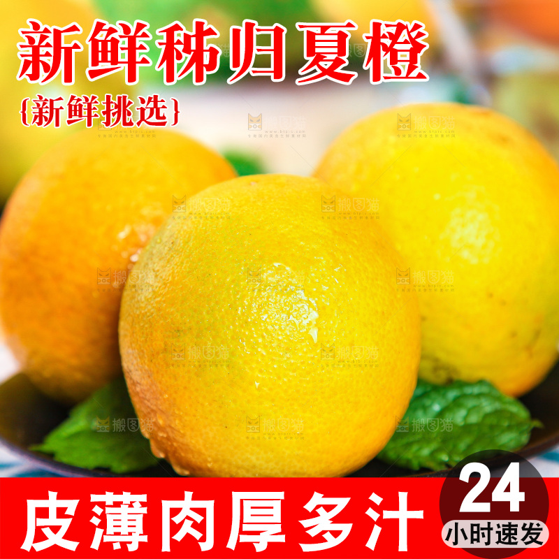 黑盘子里着夏橙