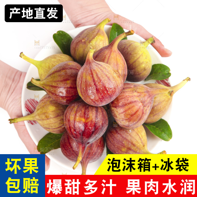 手端一盘无花果