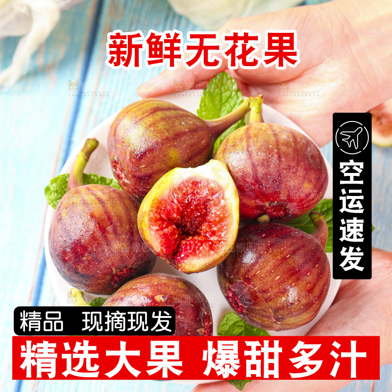 手端一盘无花果