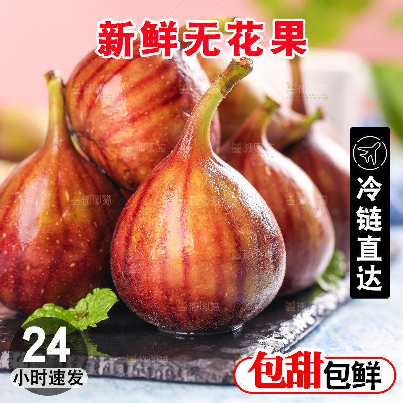 黑石板的紫皮无花果