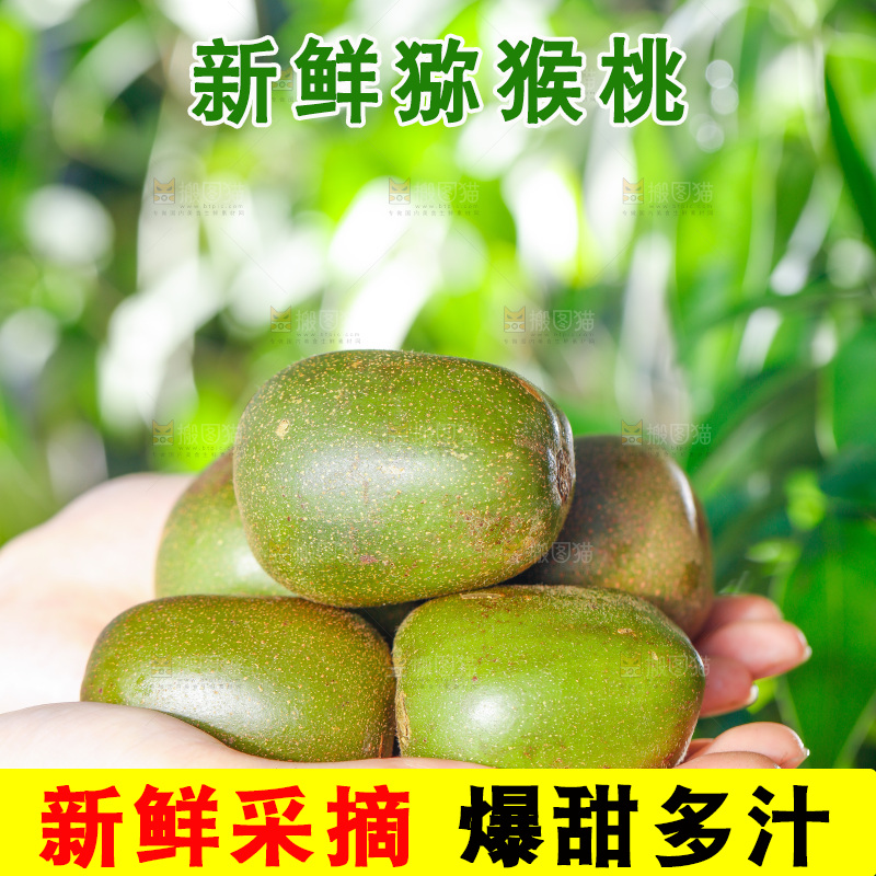 手拿猕猴桃