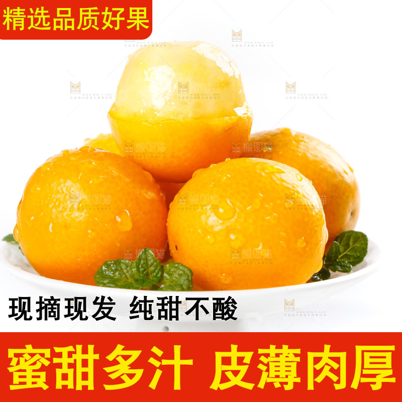 碟子里装着小金桔