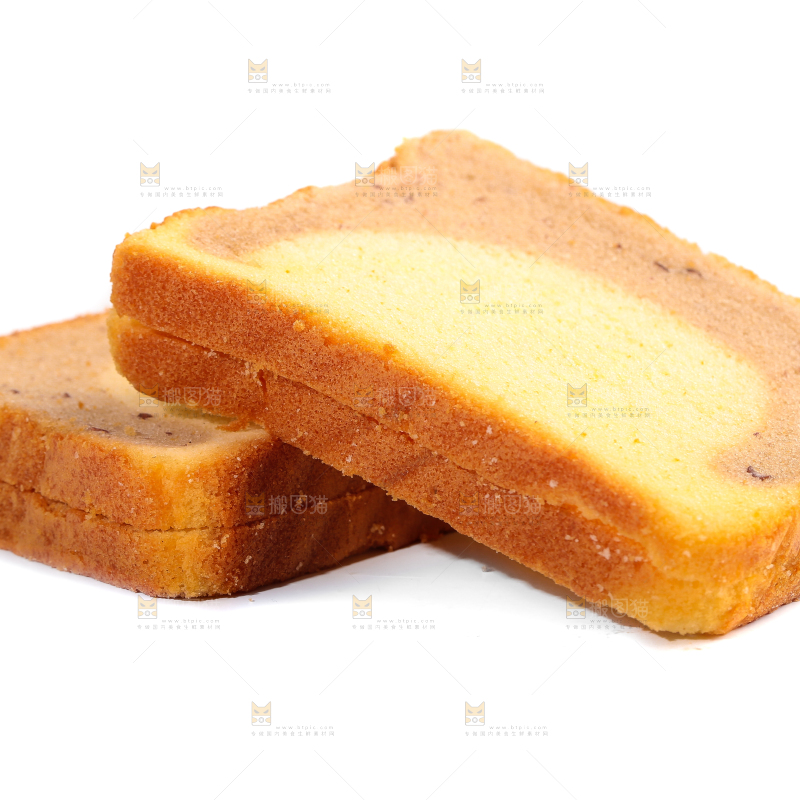 白底上的红豆双拼吐司