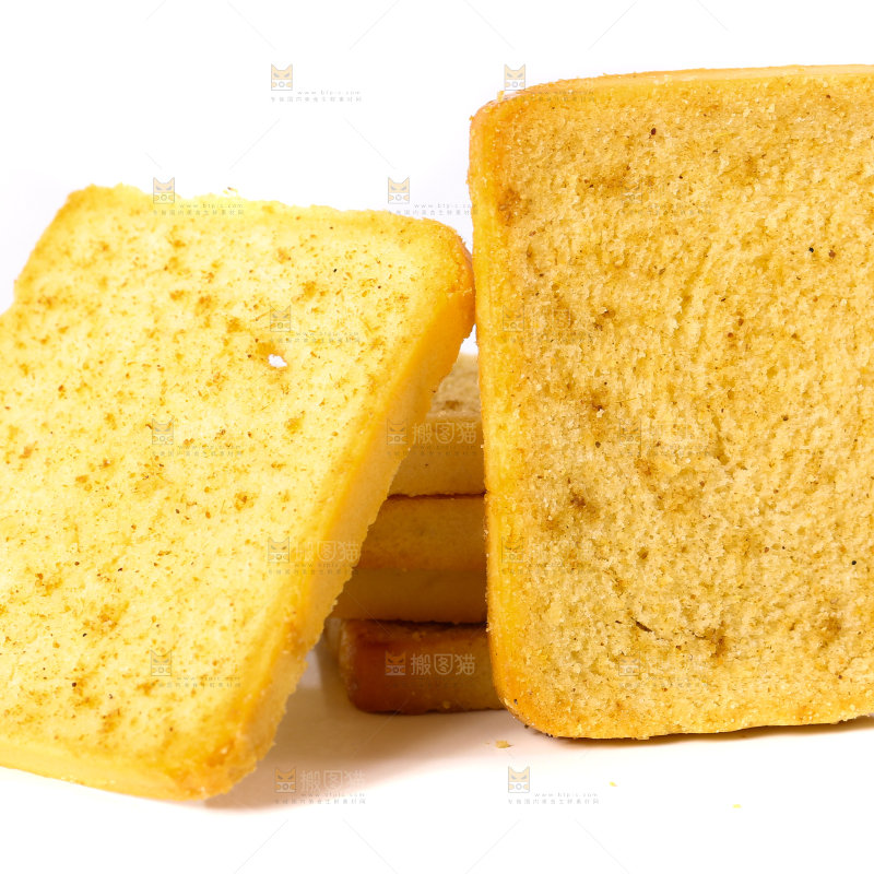 白底上放着原味烤馍