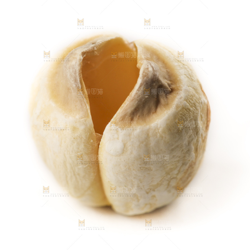 白底上的九鲤湖白莲子