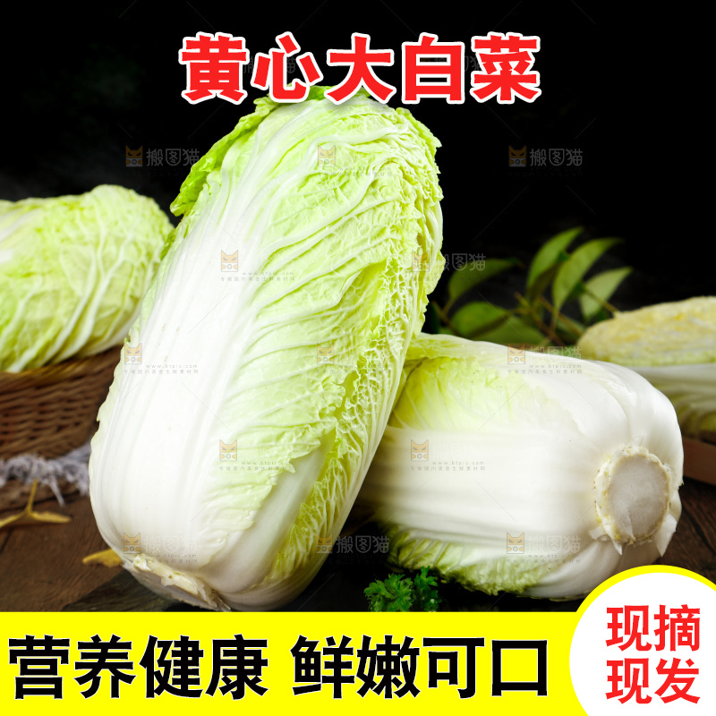 木底上的大白菜